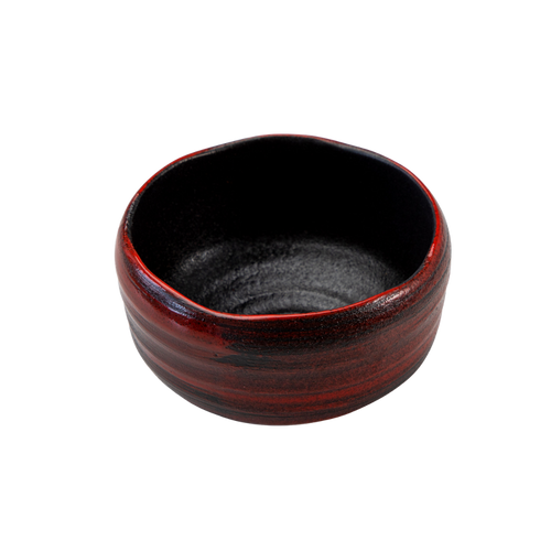 Red Black Matcha Bowl