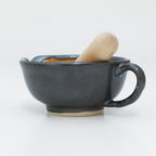 Japanese Suribachi Mortar & Pestle Set - Black