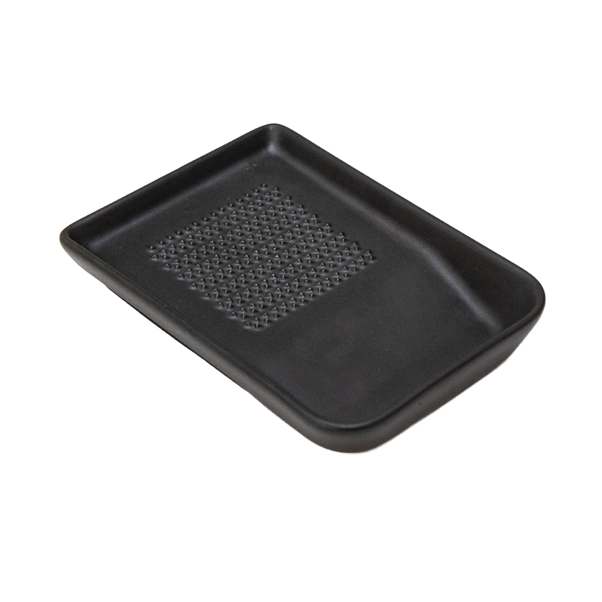 Ceramic Grater Plate for Wasabi, Ginger, Garlic and Onion