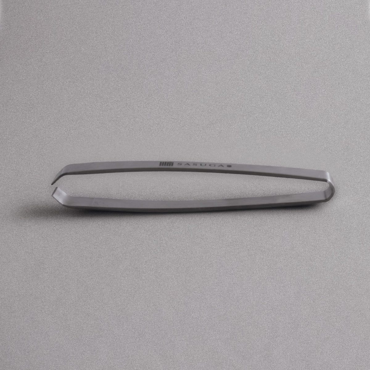 Stainless steel fish bone tweezers, alternate view