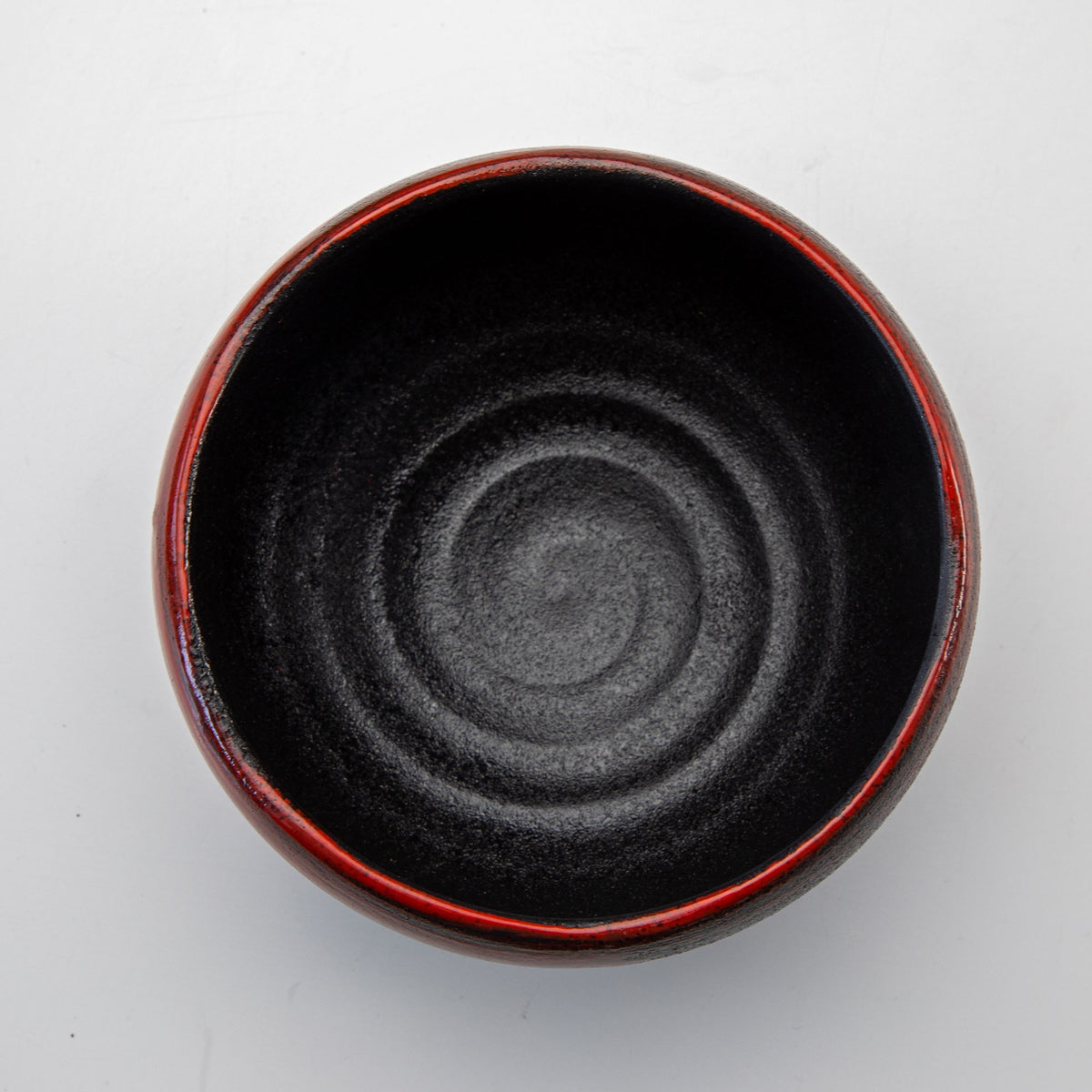 Akatsuki brush Mino-yaki matcha bowl, view 4